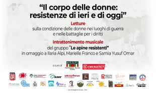 Il corpo delle donne: resistenze di ieri e di oggi. Lunedì 25 novembre 2024